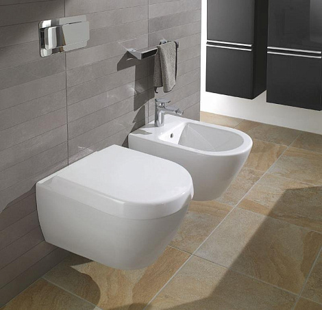 Крышка-сиденье для унитаза Villeroy&Boch Subway 9M55S101 микролифт