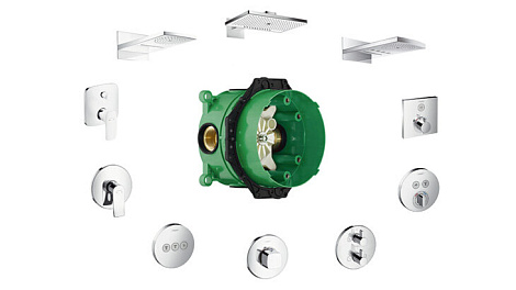 Внутренняя часть смесителя hansgrohe iBox Universal 01800180