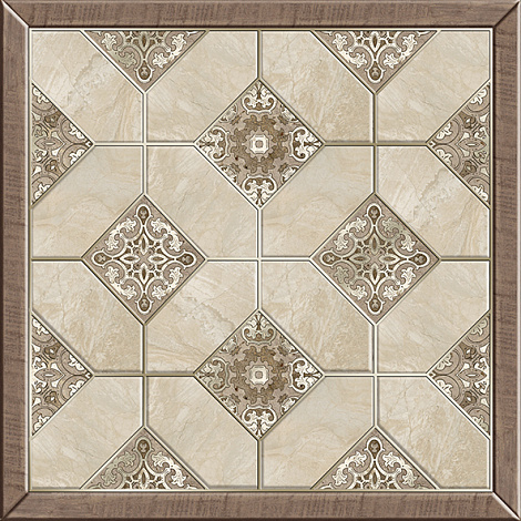 Плитка для пола Alma Ceramica Фиеста 41.8x41.8 TFU03FST024, бежевый/разноцветный