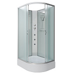 Душевая кабина Niagara Classic 100x80 NG-33084-14LBKG серебро