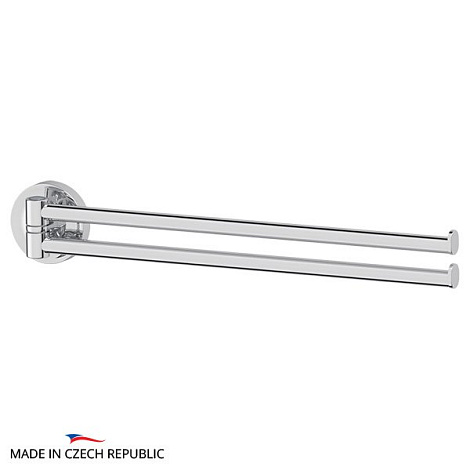 Держатель полотенец поворотный двойной 37 cm ELLUX Elegance ELE 016