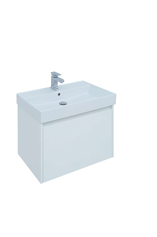 Тумба под раковину Aquanet Nova Lite 76 (242275), белый глянец