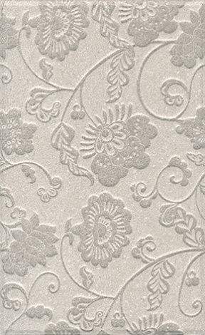 Фоновая плитка для стены Kerama Marazzi Сады 25x40 6393, Серый