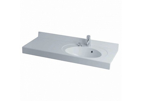 Комплект мебели Aquaton Отель 120 R (1A70103NOT01R) (Раковина+зеркало+полка)