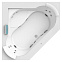 Акриловая ванна Jacuzzi Aura 164x164 9443-740A+7202-06210