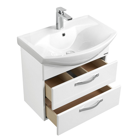Комплект мебели Aquaton Ария 50 М (1A140001AA010) (Тумба+раковина+зеркало)