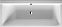 Акриловая ванна Duravit P3 Comforts 700375 170x75 700375000000000