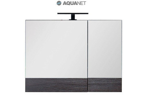 Шкаф-зеркало Aquanet Нота 90 (159110) венге