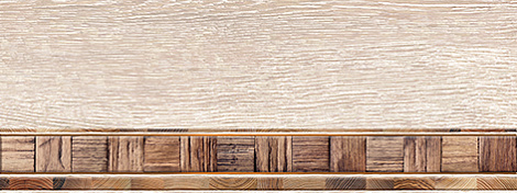 Декор для стены Alma Ceramica Merbau 40x15 DWU06MRB024, бежевый