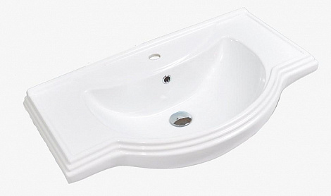 Тумба с раковиной Opadiris Мираж 120 00-00000057+4640021060957 слоновая кость