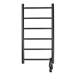 Полотенцесушитель электрический Domoterm Аврора черный DMT 109-6 40х80 ЧРН EK R