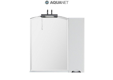 Шкаф-зеркало Aquanet Асти 85 (177790) белое