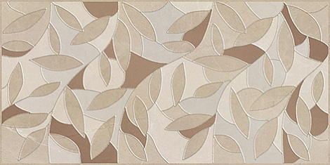 Декор для стены Ceramica Classic Serenity 40x20 04-01-1-08-03-15-1350-1, коричневый