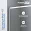 Шторка для ванны WasserKRAFT Main 41S02-80WS WasserSchutz