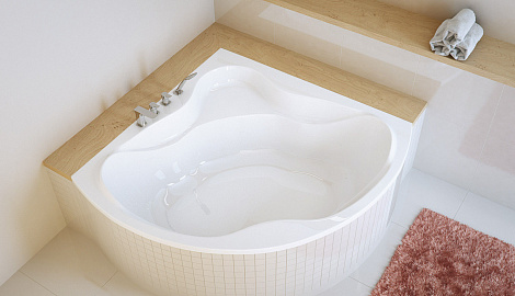 Акриловая ванна Excellent KONSUL 150x150 WAEX.KON15WH