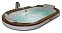 Акриловая ванна Jacuzzi Opalia 190x110 9F43-498A