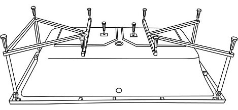 Акриловая ванна Excellent PRYZMAT 190x90 WAEX.PRY19WH
