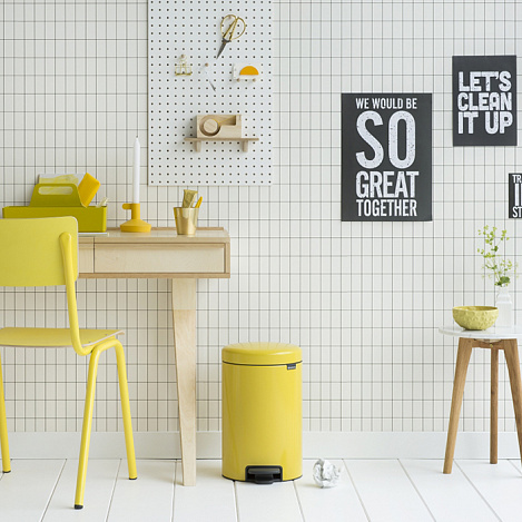 Мусорный бак с педалью Brabantia newIcon 113567 12л
