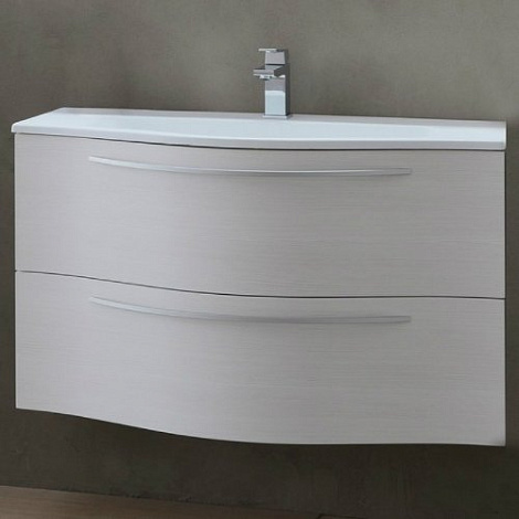 Тумба с раковиной Kolpa Nayra Oun 100 WH белая