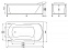 Акриловая ванна BelBagno 170x75 BB103-170-75