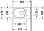 Комплект подвесной унитаз+сиденье Duravit DuraStyle 45510900A1 (2551090000+0063790000)