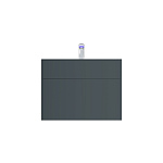 Тумба под раковину AM.PM Inspire V2.0 M50AFHX0803GM 80 см графит матовый