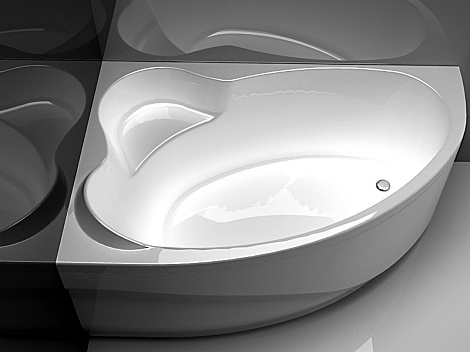 Акриловая ванна Aquanet Mayorca 150x100 204008 левая