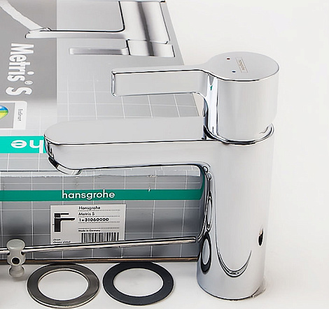 Смеситель для раковины hansgrohe Metris S 31060000