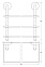 Полка 3-х ярусная 60 cm ELLUX Elegance ELE 043