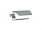 Держатель туалетной бумаги с крышкой Gessi Mimi 33249.031