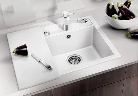 Кухонная мойка Blanco DALAGO 45 SILGRANIT PuraDur 517160, белый