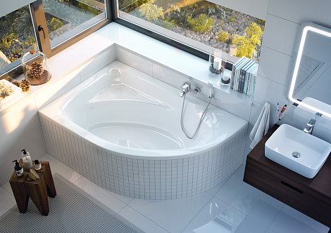 Акриловая ванна Excellent Aquarella 170x100 WAEX.ARL17WH L