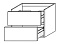 Тумба под раковину Gorenje Lorencio F 60.84 (792849) белый глянец