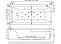 Акриловая ванна Excellent PRYZMAT 150x75 WAEX.PRY15WH