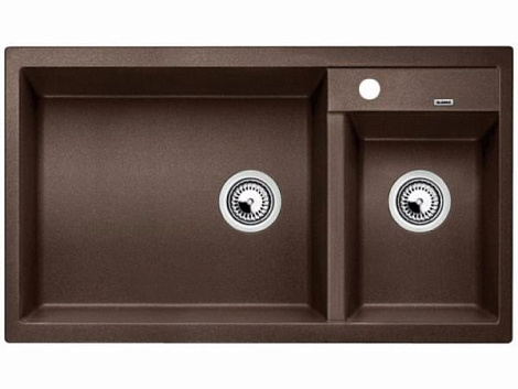 Кухонная мойка Blanco METRA 9 SILGRANIT PuraDur 515050, кофе