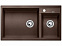 Кухонная мойка Blanco METRA 9 SILGRANIT PuraDur 515050, кофе