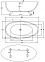 Акриловая ванна BelBagno 170x85 BB42-1700-PERL