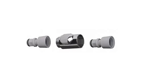 Переходник для смены душевых леек hansgrohe Fixfit 28346000 Хром