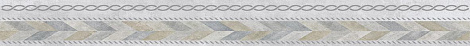 Бордюр для стены Laparet Allure 60x6, серый