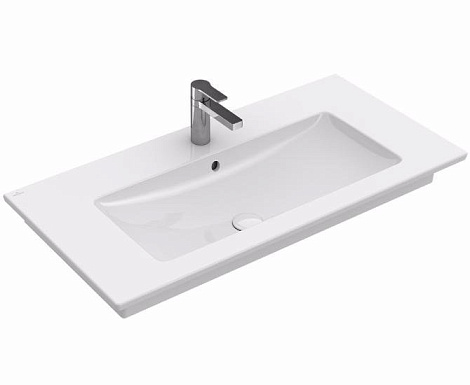 Тумба с раковиной Villeroy&Boch Venticello A925 04E8+41048LR1, белое дерево
