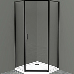 Душевой уголок BelBagno Uno 100х100 UNO-195-P-1-100-C-NERO