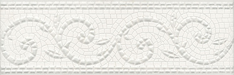 Бордюр для стены Kerama Marazzi Борсари 25x8 HGD\A127\12103R, серый