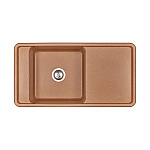 Мойка для кухни Aquaton Беллис 1A725132BS270 97 см терракотовый