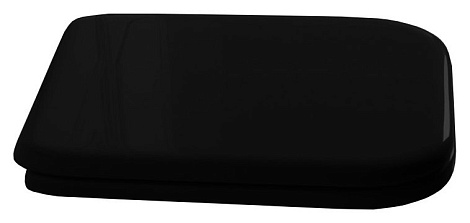 Сиденье для унитаза KERASAN Waldorf 418804nero/cr