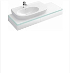 Тумба под раковину Villeroy&Boch Frame to frame A80900NR 120.2x50x16.8h дуб серебристый