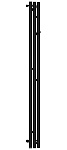 Полотенцесушитель электрический Сунержа Терция 3.0 150x10.6 31-5844-1511 черный