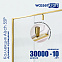 Шторка на ванну WasserKRAFT Aisch 55P 55P01-80 Fixed матовое золото