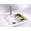 Кухонная мойка Blanco SUBLINE 500-IF SILGRANIT PuraDur 524110, белый