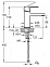Смеситель для раковины Vitra Flo S A41936EXP