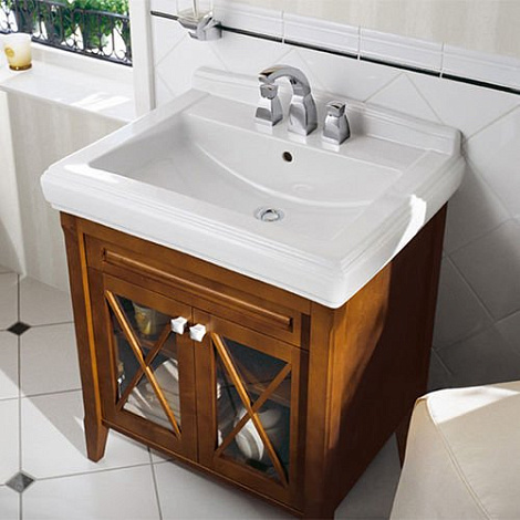 Тумба под раковину Villeroy&Boch Hommage 89950001, орех